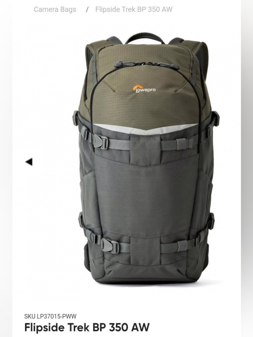 Camera Backpack
